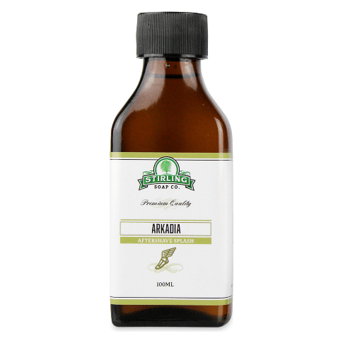 Stirling Soap Co. Arkadia Shaving Collection Shaving Set Pasteur Pharmacy Aftershave Splash