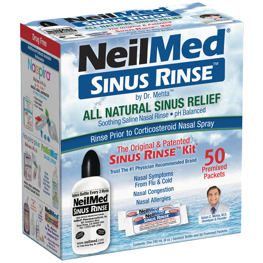NeilMed Pharmaceuticals Original Sinus Rinse Kit Packets - 50ct Health & Beauty Pasteur Pharmacy