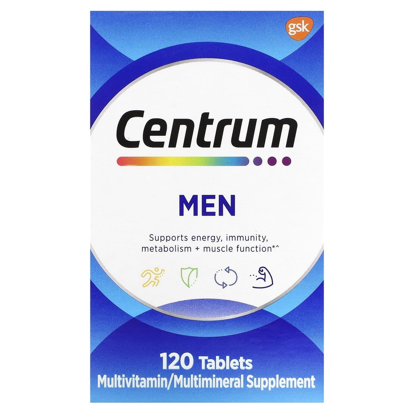Centrum Multivitamin/Multimineral Supplement, Men, Tablets Vitamins & Supplements Pasteur Pharmacy