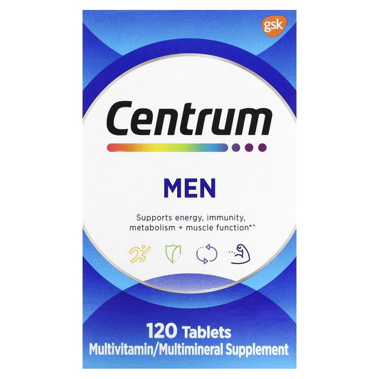 Centrum Multivitamin/Multimineral Supplement, Men, Tablets Vitamins & Supplements Pasteur Pharmacy