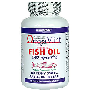 Nutramax OmegaMint Natural Peppermint Flavor Vitamins & Supplements Pasteur Pharmacy