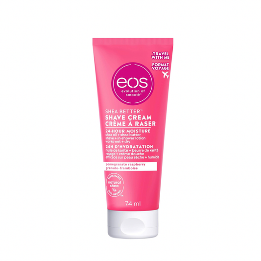 EOS Shave Cream, 24 H Moisture, Pomegranate Raspberry 2.5 Fl Oz Shave Cream Pasteur Pharmacy