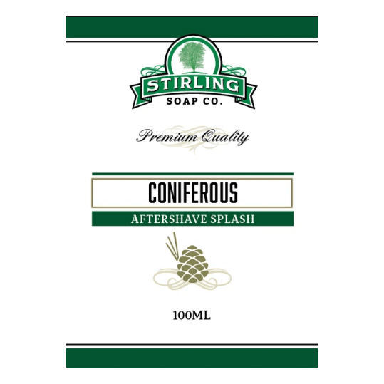 Stirling Soap Co. Coniferous Shaving Collection Shaving Set Pasteur Pharmacy Aftershave 3.3oz