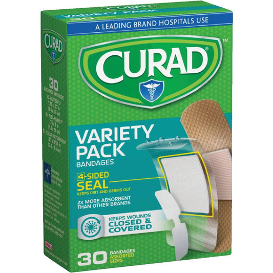 Curad Medline Variety Pack Assorted Bandages Medical Tape & Bandages Pasteur Pharmacy