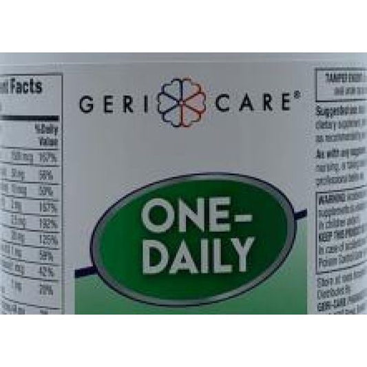 Geri-Care Multivitamin Supplement With Minerals Vitamins & Supplements Pasteur Pharmacy