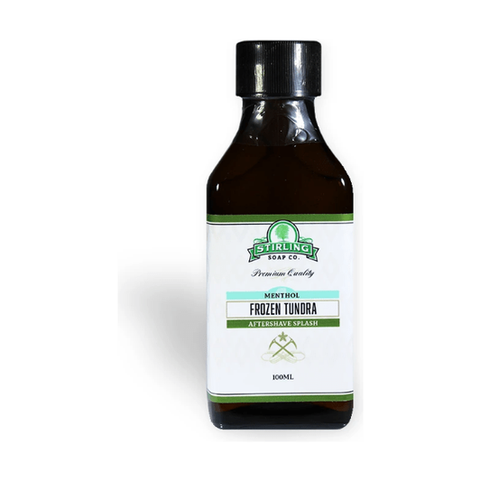 Stirling Soap Co. Frozen Tundra Shaving Collection Shaving Set Pasteur Pharmacy Aftershave Splash 3.4 oz