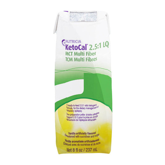 Nutricia North America KetoCal 2.5 Vanilla Oral Supplement / Tube Feeding Formula, 8 Oz. Carton 1132991 Tube Feeding Supplements Pasteur Pharmacy
