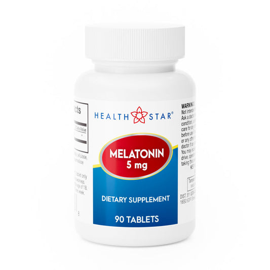 Geri-Care® Health*Star Melatonin (Natural Sleep Aid) Vitamins & Supplements Pasteur Pharmacy