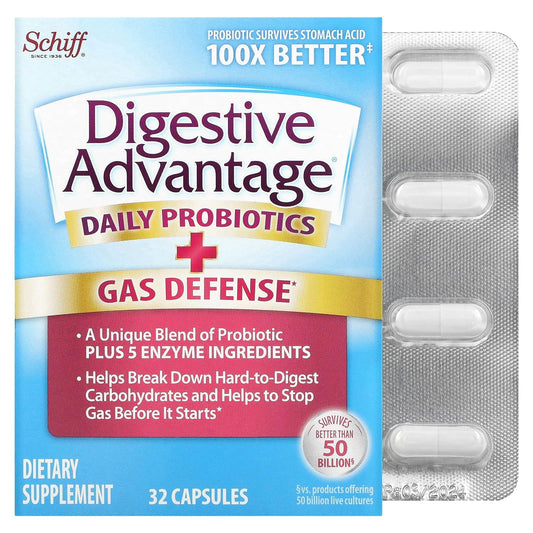 Digestive Advantage Fast Acting Enzymes Plus Daily Probiotic Capsule -32ct Vitamins & Supplements Pasteur Pharmacy