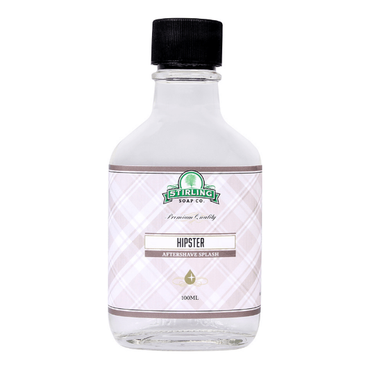 Stirling Soap Co. Hipster Shaving Collection Shaving Set Pasteur Pharmacy Aftershave Splash 3.4oz