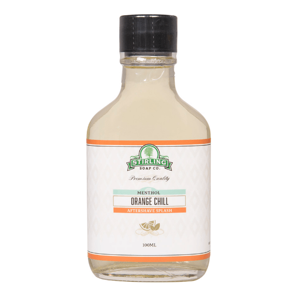 Stirling Soap Co. Orange Chill Shaving Collection Shaving Set Pasteur Pharmacy Aftershave Splash 100ML