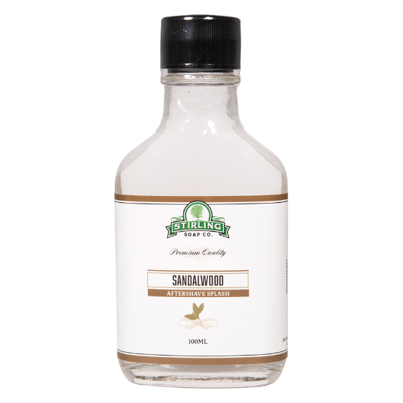Stirling Soap Co. Sandalwood Shaving Collection Shaving Set Pasteur Pharmacy Aftershave Splash 3.3oz