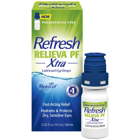 Refresh Xtra Lubricant Eye Drops 0.33 Fl Oz Eye Drops & Lubricants Pasteur Pharmacy