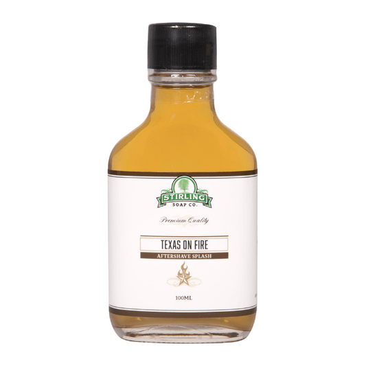 Stirling Soap Co. Texas on Fire After Shave 100ml After Shave Pasteur Pharmacy