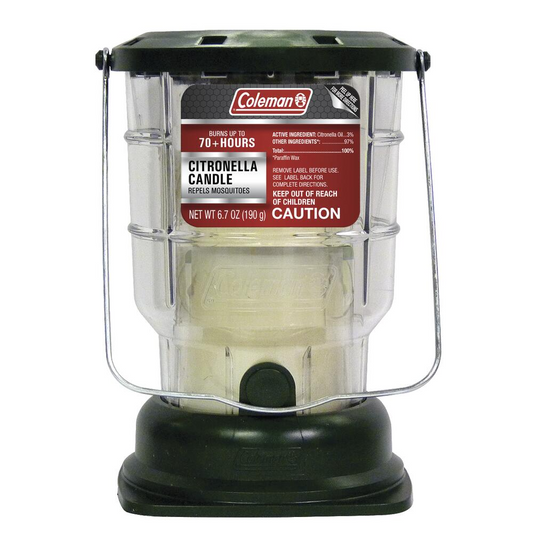 Coleman Citronella Candle Lantern 6.7 Oz Candles Pasteur Pharmacy