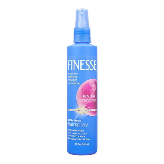 Finesse Finish + Strengthen Extra Hold Non-Aerosol Hair Spray, 8.5 Oz Hair Care Pasteur Pharmacy