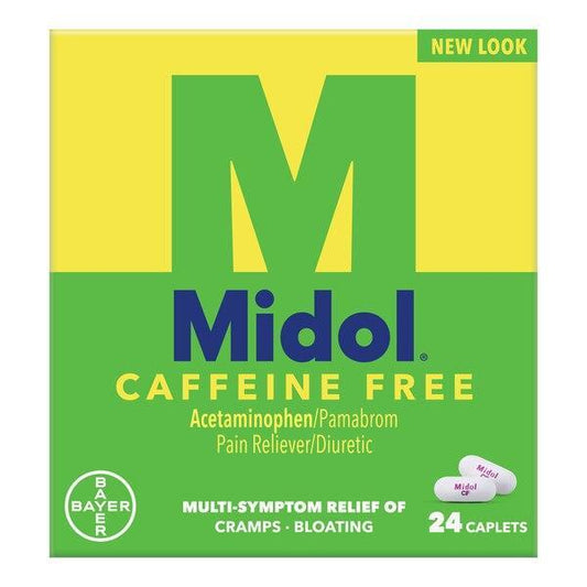 Midol Caffeine Free Menstrual Period Symptoms Relief Caplets Health & Beauty Pasteur Pharmacy