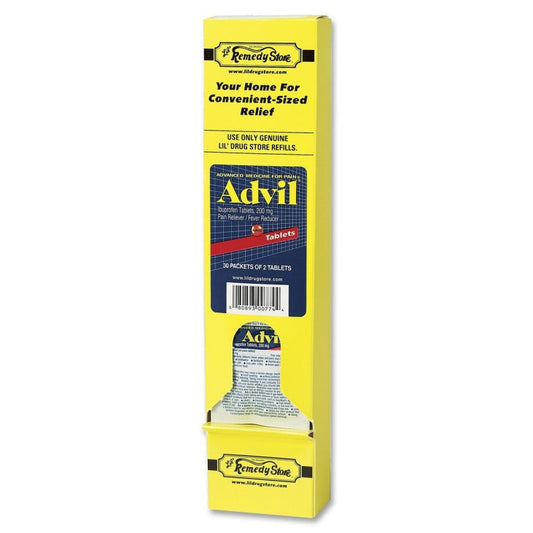 Advil Ibuprofen Tablets, 200mg, Refill Pack, Two Tablets/Packet, 30 Packets/Box Medicine & Drugs Pasteur Pharmacy