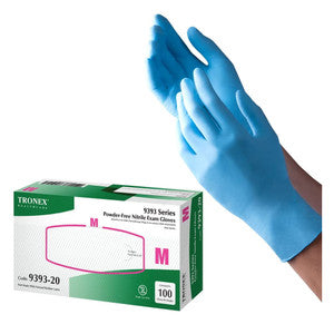 Tronex Gloves Nitrile Powder Free Small 100Ct First Aid Pasteur Pharmacy
