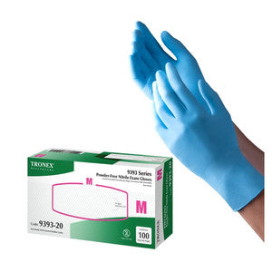 Tronex® Nitrile Exam Gloves – Chemo Rated, Powder-Free, Large (100 Count) First Aid Pasteur Pharmacy