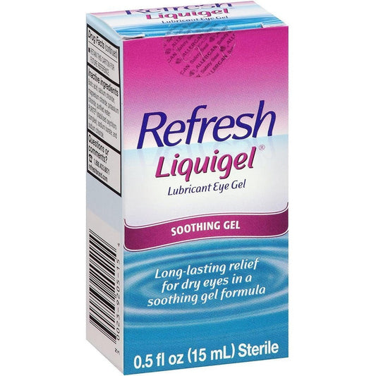Refresh Liquigel Lubricant Eye Drops Soothing Gel - 0.5 Fl Oz Personal Care Pasteur Pharmacy