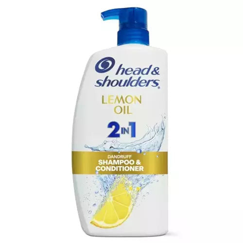 Head & Shoulders 2 In 1 Lemon Essential Oil Dandruff Shampoo Conditioner, 28.2 Oz Conditioners Pasteur Pharmacy