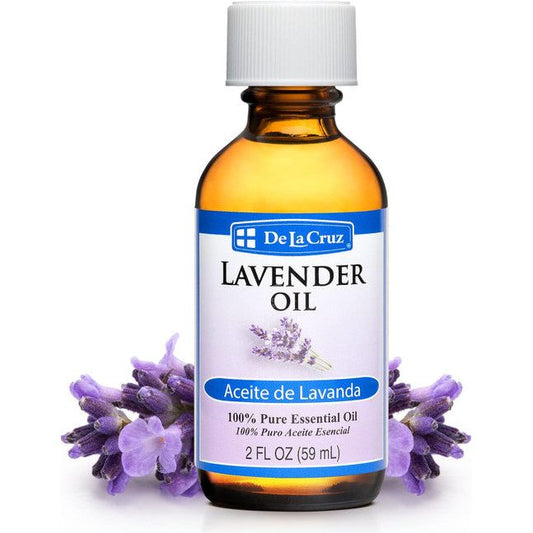 De La Cruz Lavender Oil, Aromatherapy - 2 Fl Oz Health & Beauty Pasteur Pharmacy