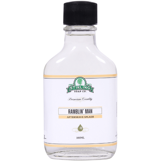 Stirling Soap Co. Ramblin' Man Shaving Collection Shaving Set Pasteur Pharmacy Aftershave Splash 3.3oz