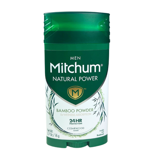 Mitchum Natural Power Deodorant For Men - Cedarwood, 2.7 Oz Deodorant Pasteur Pharmacy