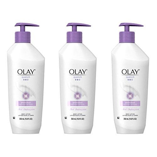 Loción corporal Olay Quench Shimmer, 11.8 oz fl