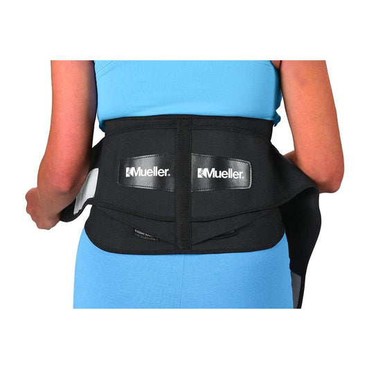 Mueller Sport Care Adjustable Lumbar Back Brace One Size Wall Jacks & Braces Pasteur Pharmacy