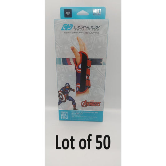 DonJoy 50 Marvels Captain America Wrist Brace Foam Lining Right X-small Youth Whole Medical Supplies Pasteur Pharmacy