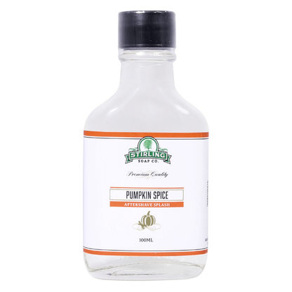 Stirling Soap Co. Pumpkin Spice Shaving Collection Shaving Set Pasteur Pharmacy Aftershave Splash 3.3oz