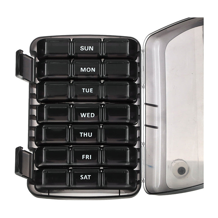 Ezy Dose Weekly 3X/Day Pill Organizer With Case, Assorted Health Care Pasteur Pharmacy