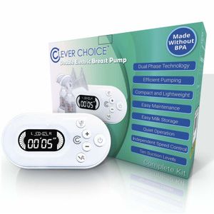 Clever Choice Double Electric Breast Pump Kit Breast Pumps Pasteur Pharmacy