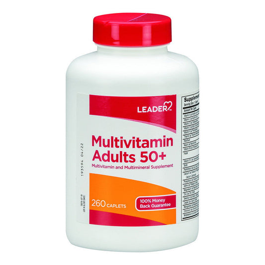 Leader™ Health Care Multivitamin for Adults 50+ – Dietary Supplement (Caplets) Vitamins & Supplements Pasteur Pharmacy