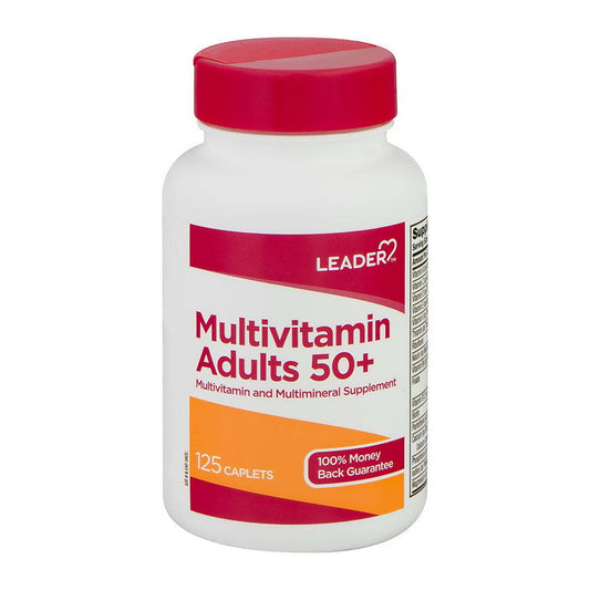 Leader Multivitamin Adults Caplets 125Ct Vitamins & Supplements Pasteur Pharmacy