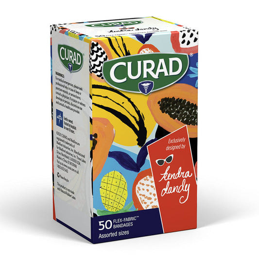 Curad Kendra Dandy Designer Bandages Variety Pack Standard Strips & Xl 50 Ct Medical Tape & Bandages Pasteur Pharmacy