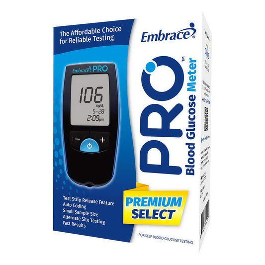 Embrace Omnis Health Pro Blood Glucose Meter Blood Glucose Meters Pasteur Pharmacy