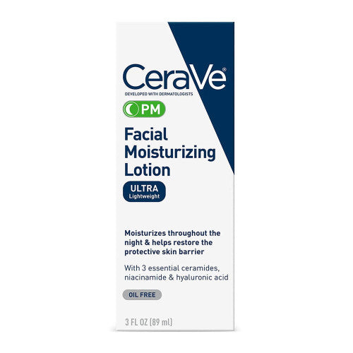 Cerave Facial Moisturizing Lotion Pm, 3 Oz Lotion & Moisturizer Pasteur Pharmacy