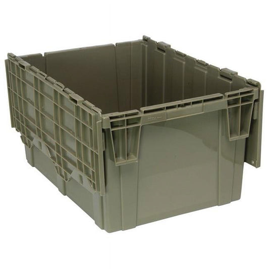 Quantum Storage Systems Gray Attached Lid Container, Plastic Cabinets & Storage Pasteur Pharmacy