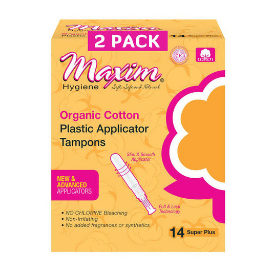 Maxim Organic Tampons Pa Spl 14 Tampons Pasteur Pharmacy