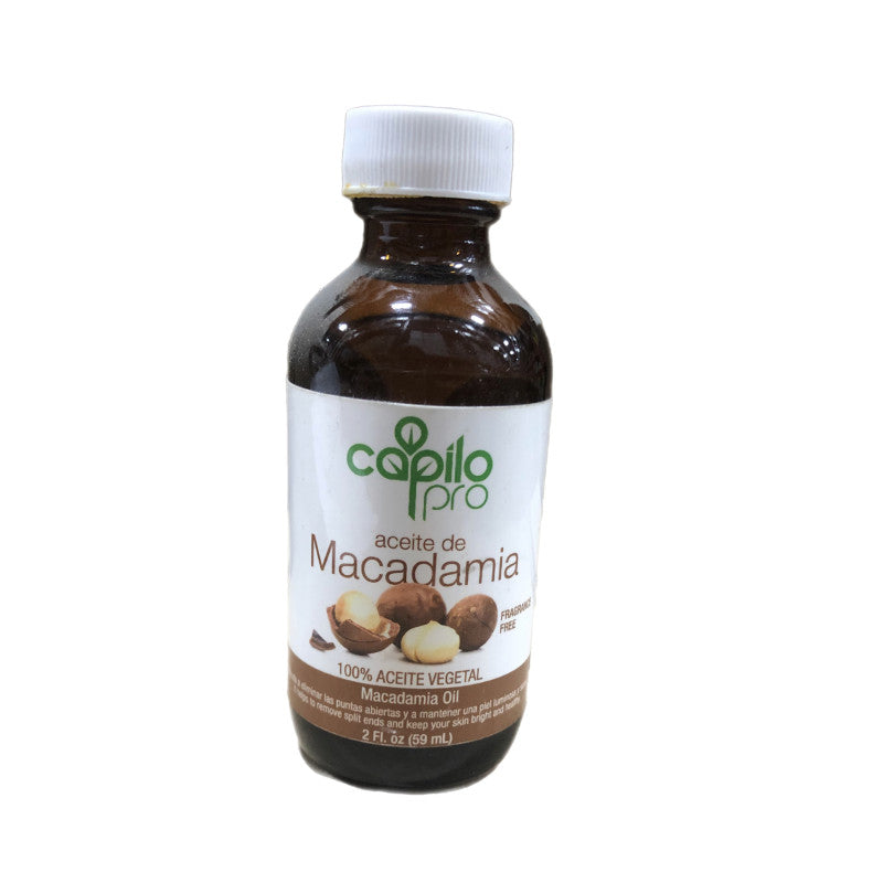 Capilo 22793 - Pro Macadamia Oil - 2 Fl. Oz. - Box: 24 Units - Loc: L3 Cuticle Cream & Oil Pasteur Pharmacy