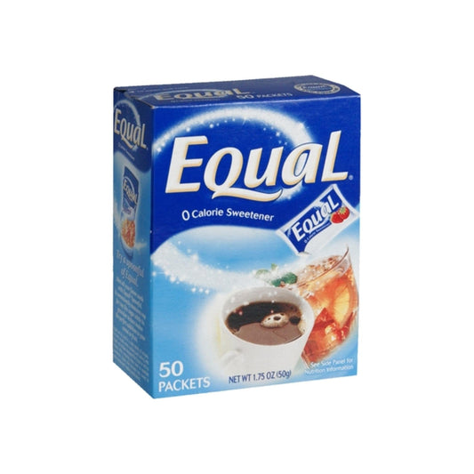 Equal Sweetener, Zero Calorie, Original, 50 Pack Sugar & Sweeteners Pasteur Pharmacy