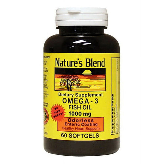 Nature's Blend® Omega-3 Fish Oil – 1000 mg Softgels Vitamins & Supplements Pasteur Pharmacy
