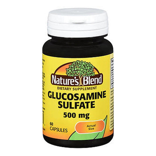 Nature's Blend Glucosamine Sulfate 500 Mg Capsules 60 Ct Vitamins & Supplements Pasteur Pharmacy