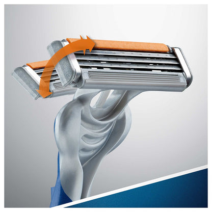 Rasoir jetable Gillette Blue3, paquet de 3 - Technologie Confort
