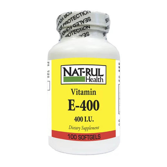Natrul Health Nat Rul Vitamin E 400 IU Supplement Softgels Vitamins & Supplements Pasteur Pharmacy Default Title