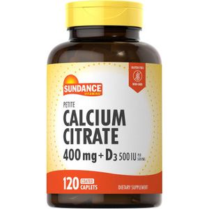 Sundance Petite Calcium Citrate, 400 Mg, 120 Caps Vitamins & Supplements Pasteur Pharmacy