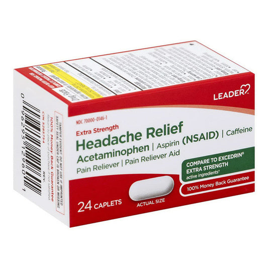 Ldr Headache Relief Tb 24 Cplt es Medicine & Drugs Pasteur Pharmacy